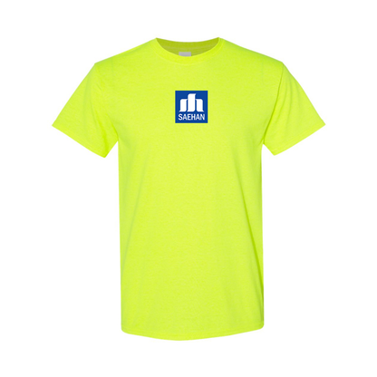 Men's Saehan Motors Logo Cotton T-Shirt