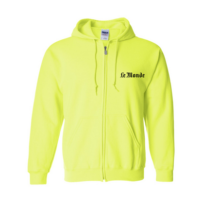 Men's Le Monde  Gildan  Heavy Blend Full Zip Hooded Sweatshirt