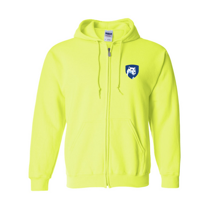 Men's Penn State Symbol Gildan  Heavy Blend Full Zip Hooded Sweatshirt