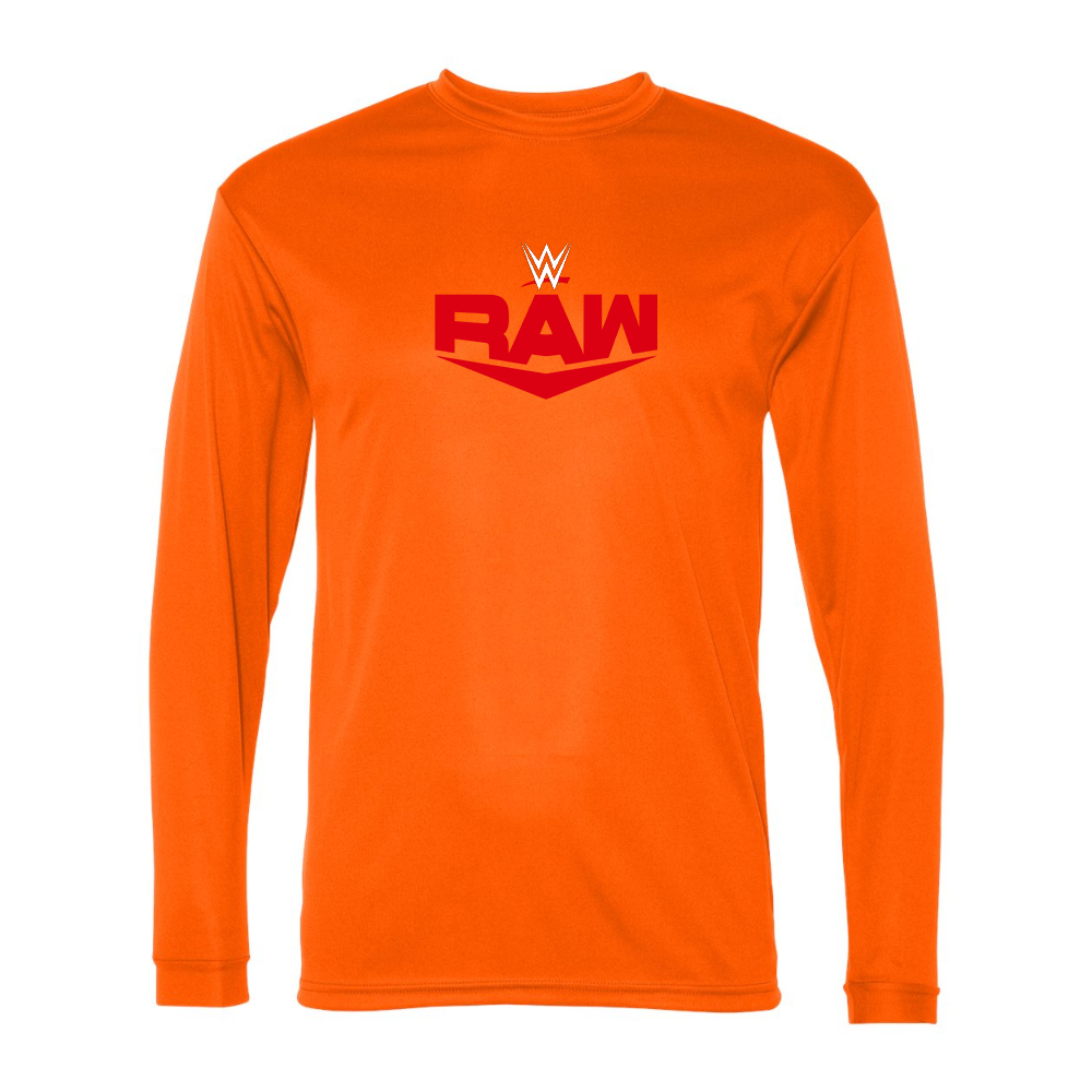 Men's  WWE Raw Performance Long Sleeve T-Shirt