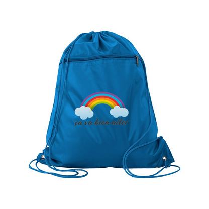 Ça va bien aller Q-Tees - Polyester Cinchpack