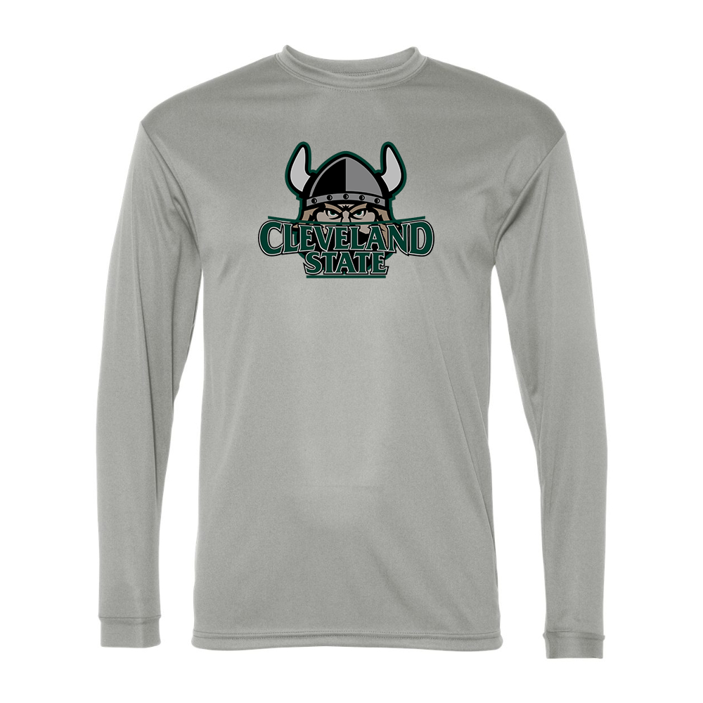Men's  Cleveland State Vikings Performance Long Sleeve T-Shirt