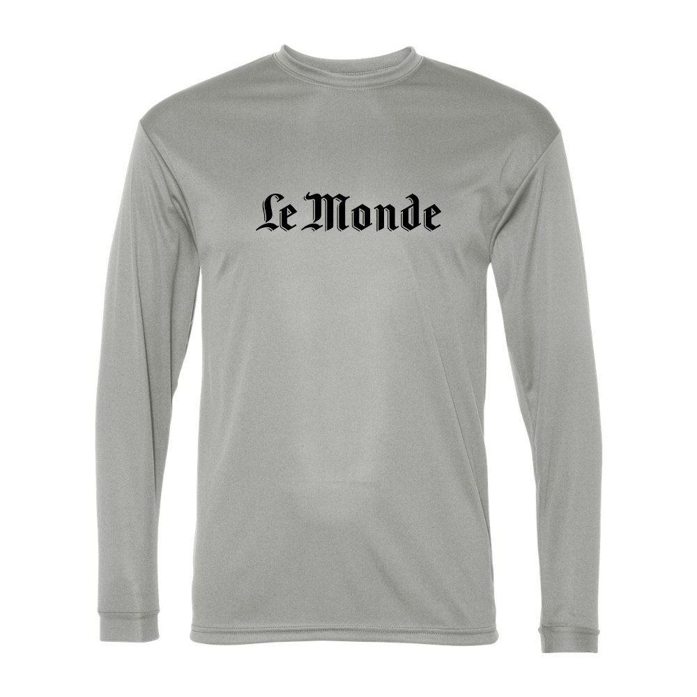 Men's Le Monde  Performance Long Sleeve T-Shirt
