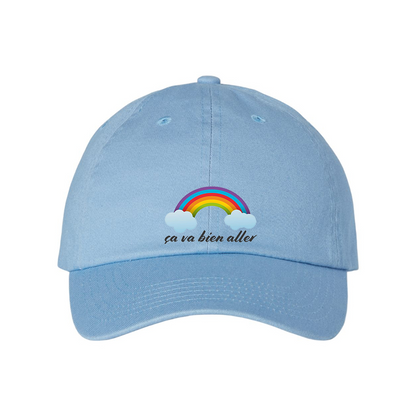 Ça va bien aller Valucap Adult Bio-Washed Classic Dad Hat