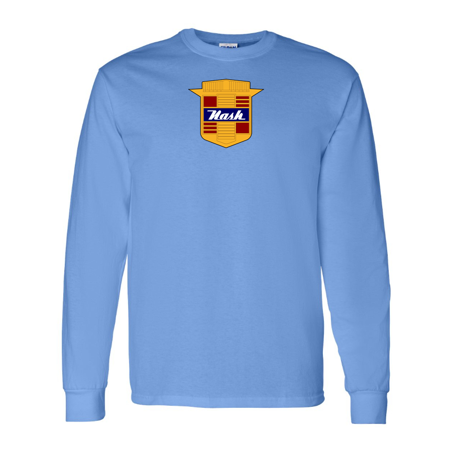 Youth Nash Motors Logo Cotton Long Sleeve T-Shirt