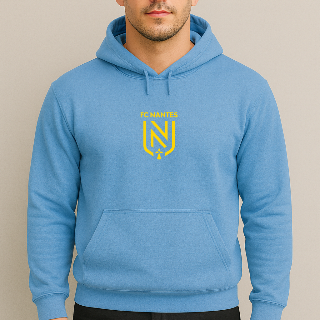 Men's FC Nantes Soccer Logo Pullover Hoodie
