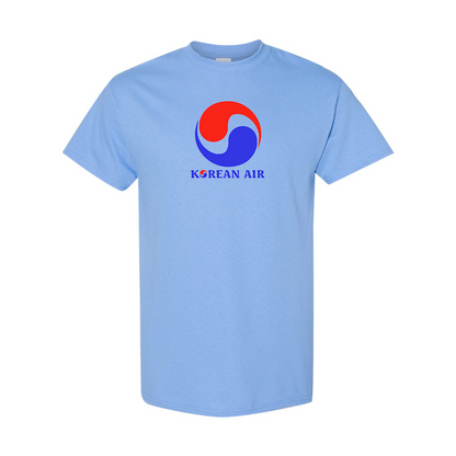 Men's Korean Air Logo Cotton T-Shirt