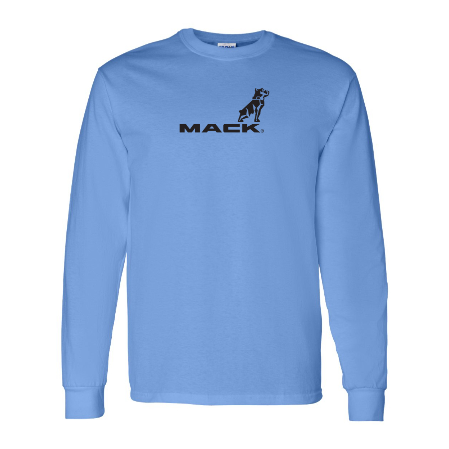Men's Mack Logo Cotton Long Sleeve T-Shirt