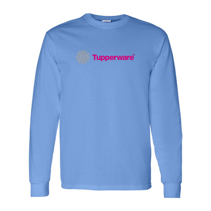 Men's Tupperware Logo Cotton Long Sleeve T-Shirt