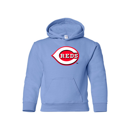 Youth Cincinnati Reds Pullover Hoodie