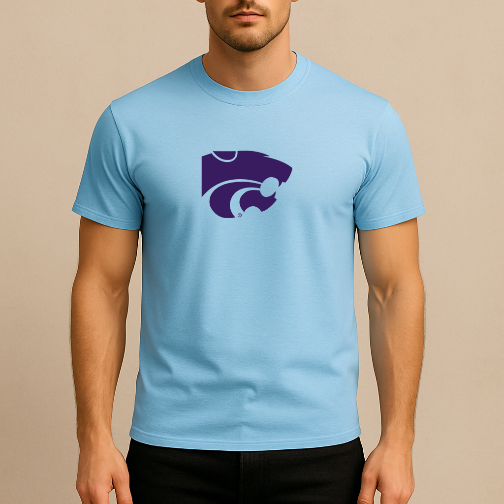 Men's Kansas State Wildcats Logo Cotton T-Shirt