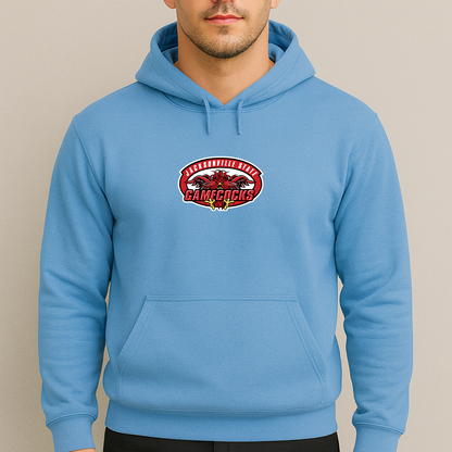 Men's Jacksonville State Gamecocks Logo Pullover Hoodie
