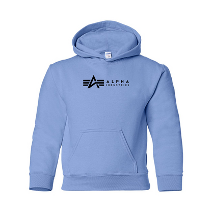 Youth Alpha Industries Logo Pullover Hoodie