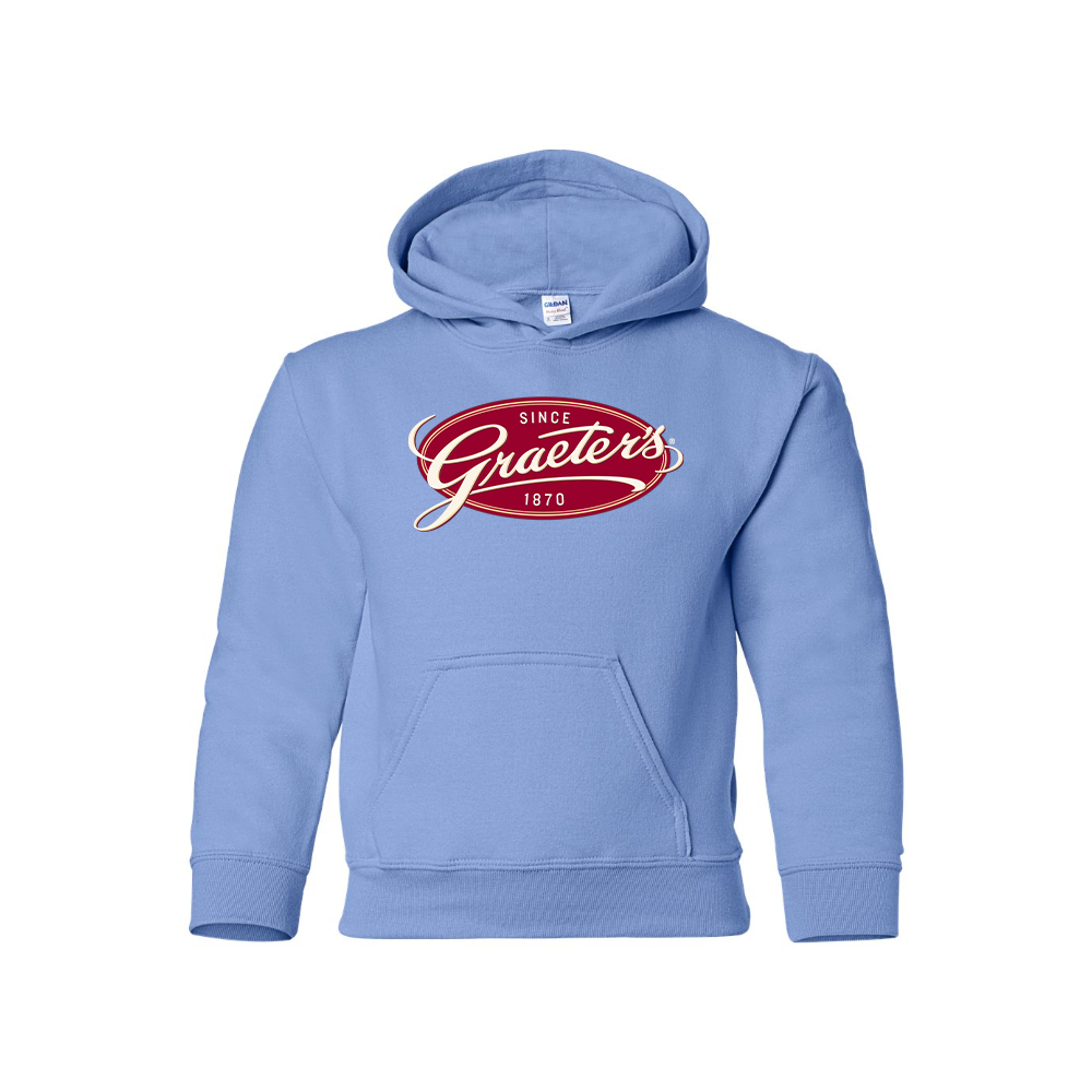 Youth  Graeters Logo Pullover Hoodie