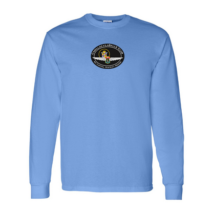 Men's Cadillac and Lasalle Club Logo Cotton Long Sleeve T-Shirt