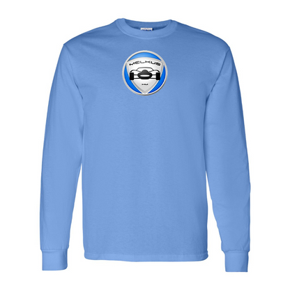 Men's Melkus Logo Cotton Long Sleeve T-Shirt