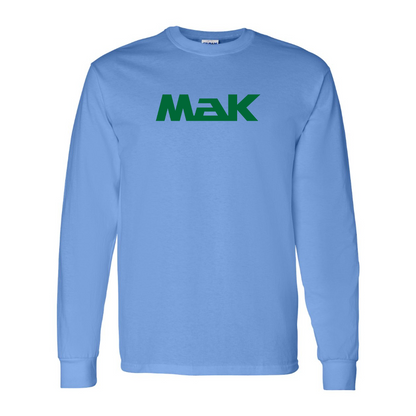 Men's Maschinenbau Kiel Logo Cotton Long Sleeve T-Shirt