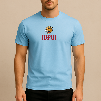 Men's IUPUI Jaguars Logo Cotton T-Shirt