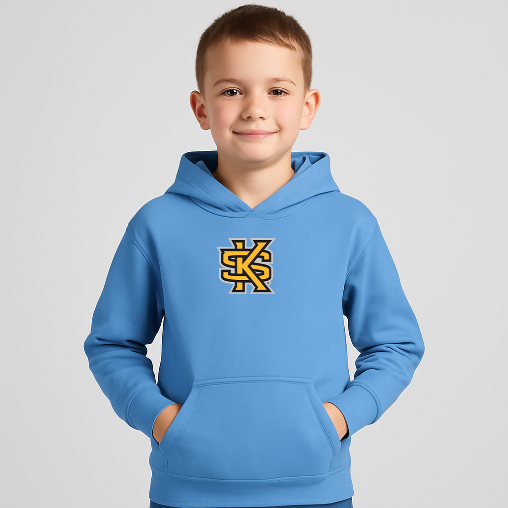 Youth Kennesaw State Owls Logo Pullover Hoodie
