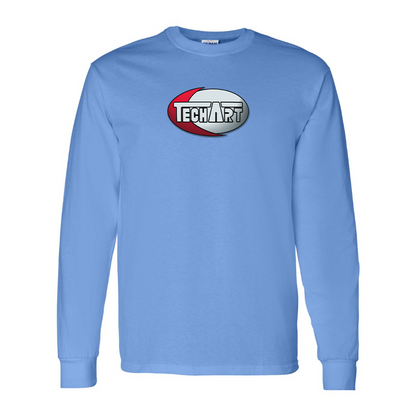 Men's TechArt Logo Cotton Long Sleeve T-Shirt