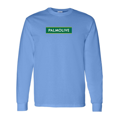 Men's Palmolive Logo Cotton Long Sleeve T-Shirt