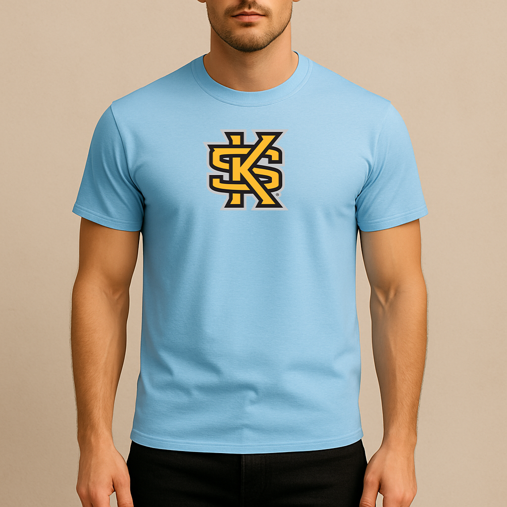Men's Kennesaw State Owls Logo Cotton T-Shirt