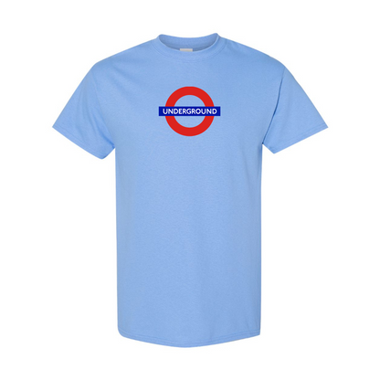 Men's London Tube Logo Cotton T-Shirt