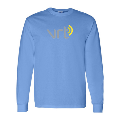 Men's VRT Logo Cotton Long Sleeve T-Shirt