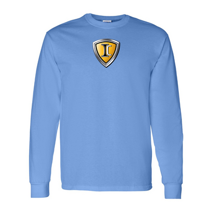 Men's IC Bus  Logo Cotton Long Sleeve T-Shirt