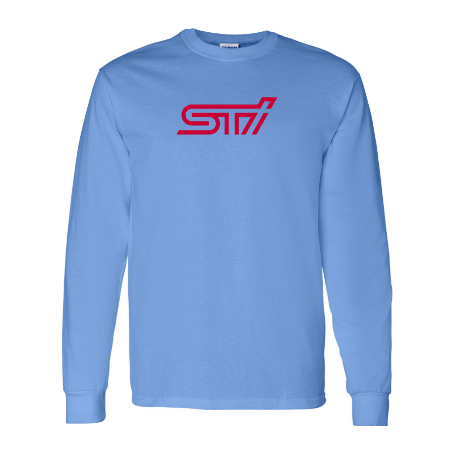 Men's STI Logo Cotton Long Sleeve T-Shirt