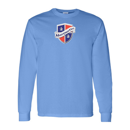 Youth Marquette Logo Long sleeves