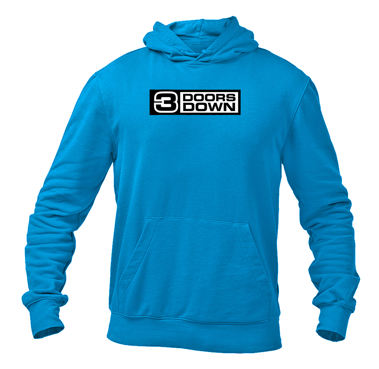 Men's 3 Doors Down Logo Pullover Hoodie