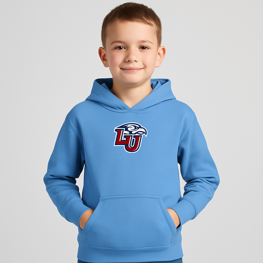 Youth Liberty Flames Logo Pullover Hoodie