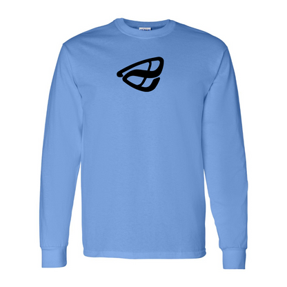 Men's Anfini Logo Cotton Long Sleeve T-Shirt