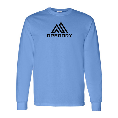 Men's Gregory Logo Cotton Long Sleeve T-Shirt