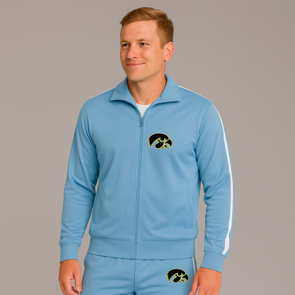 Men's Iowa Hawkeyes Logo Dri-Fit TrackSuit