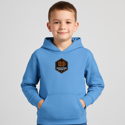 Youth Houston Dynamo FC Soccer Pullover Hoodie