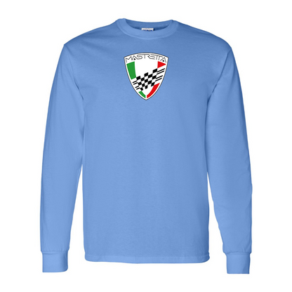 Men's Mastretta Logo Cotton Long Sleeve T-Shirt