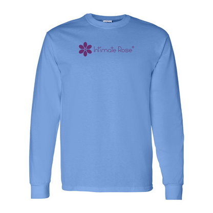 Men's Intimate Rose   Logo  Cotton Long Sleeve T-Shirt