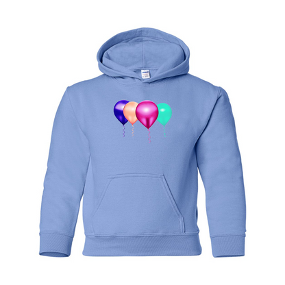 Youth Balloon-Emojis Pullover Hoodie