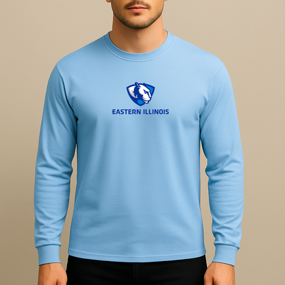 Men's Eastern Illinois Panthers Logo Long Sleeve T-Shirt