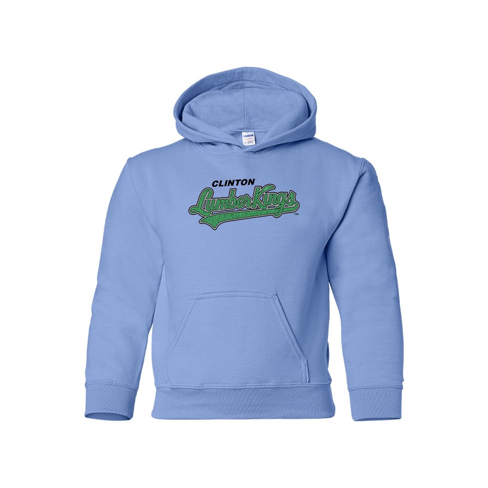 Youth Clinton LumberKings  Logo Pullover Hoodie