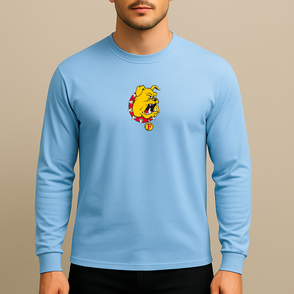 Men's Ferris State Bulldogs Logo Long Sleeve T-Shirt