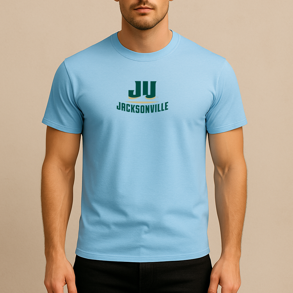 Men's Jacksonville Dolphins Logo Cotton T-Shirt