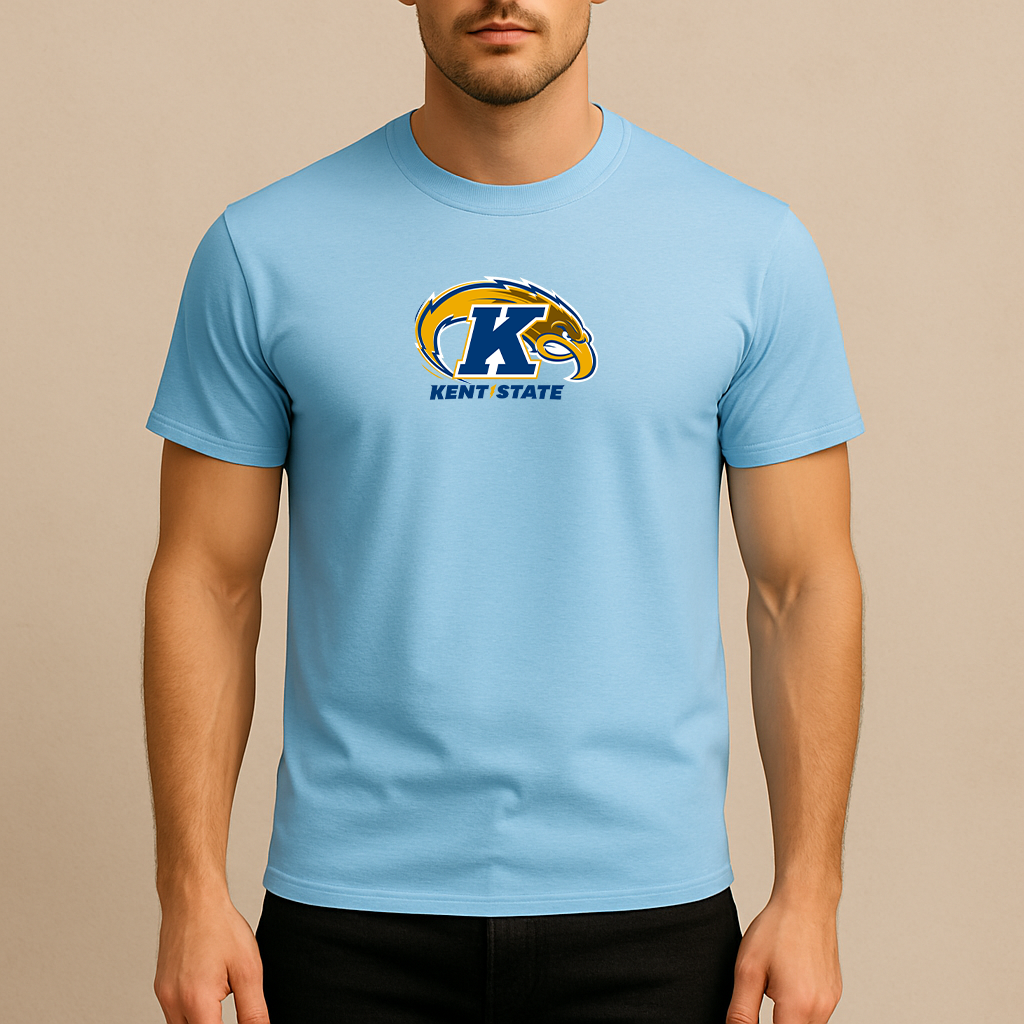 Men's Kent State Golden Flashes Logo Cotton T-Shirt