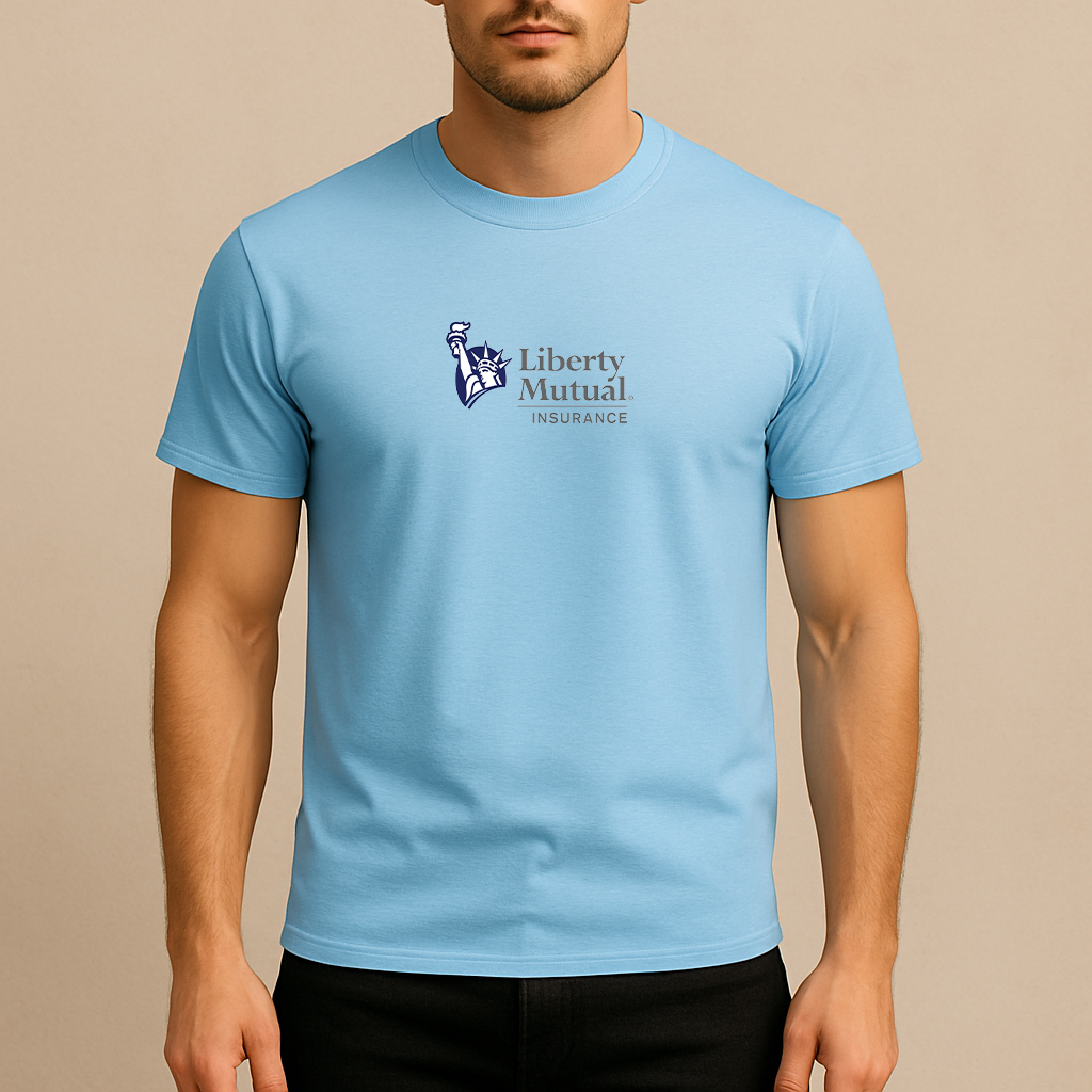 Men's Liberty Mutual Insurance Logo Cotton T-Shirt