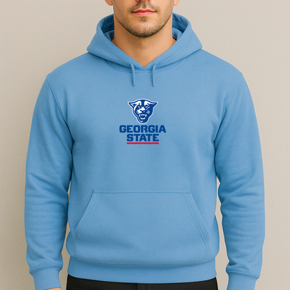 Men's Georgia State Panthers Logo Pullover Hoodie