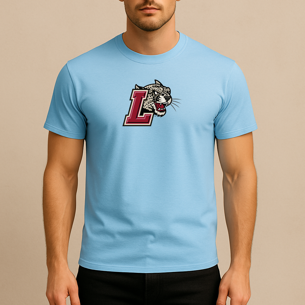 Men's Lafayette Leopards Logo Cotton T-Shirt