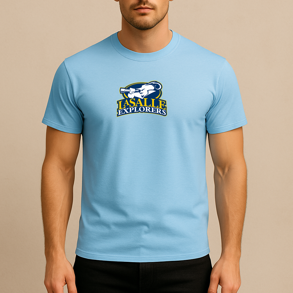 Men's La Salle Explorers Logo Cotton T-Shirt