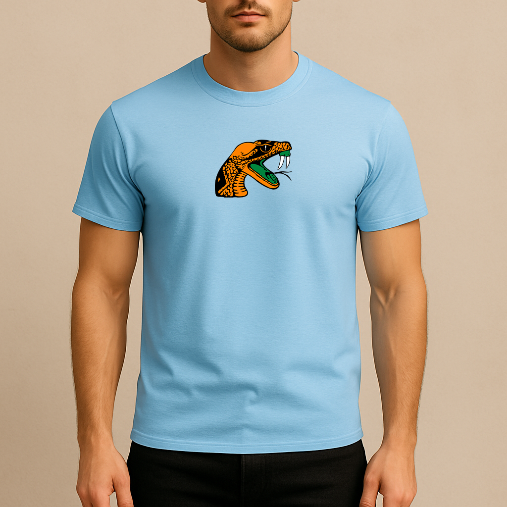 Men's Florida AM Rattlers Logo Cotton T-Shirt